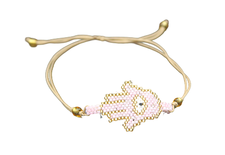HAMSA HAND ビーズブレスレット